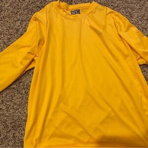 Nike Yellow Long Sleeve Shirt